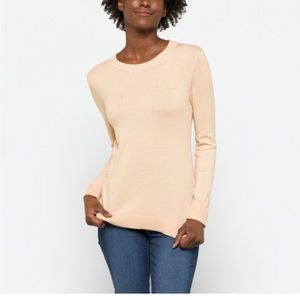 41 Hawthorn Megan Washable Merino Wool Crew Neck Pullover